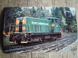 Belfast & Moosehead Lake Railroad`s Number 52. (USA)